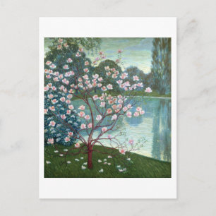Carte Postale Magnolia (huile sur toile)