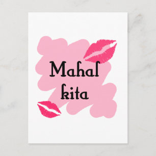 Carte Postale MAHAL KITA - Tagalog Je t'aime