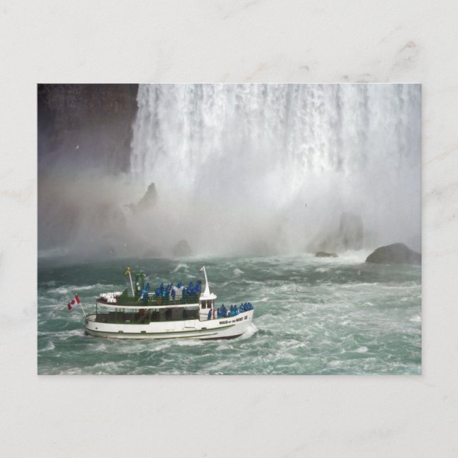 Carte Postale Maid De La Mist Entrant Dans Les Chutes (Devant)