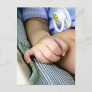 Carte Postale Main du bébé