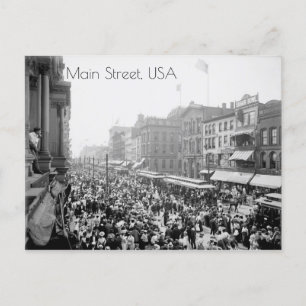 Carte Postale Main St., Buffalo, N.Y.