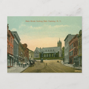 Carte Postale Main St, Ossining, NY Vintage