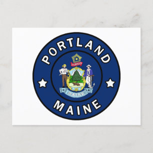Carte Postale Maine