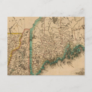 Carte Postale Maine, New Hampshire, Vermont 2