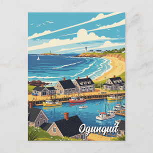Carte Postale Maine Ogunquit Travel
