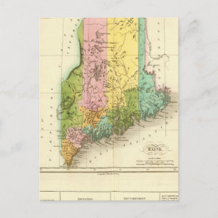 Carte Postale Maine US