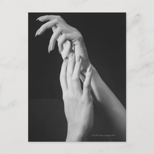 Carte Postale Mains des femmes (Devant)