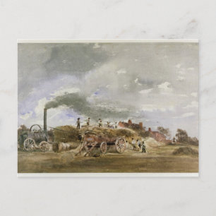 Carte Postale Maïs à filetage (crayon et avec papier)