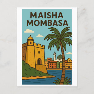 Carte postale - Maisha Mombasa