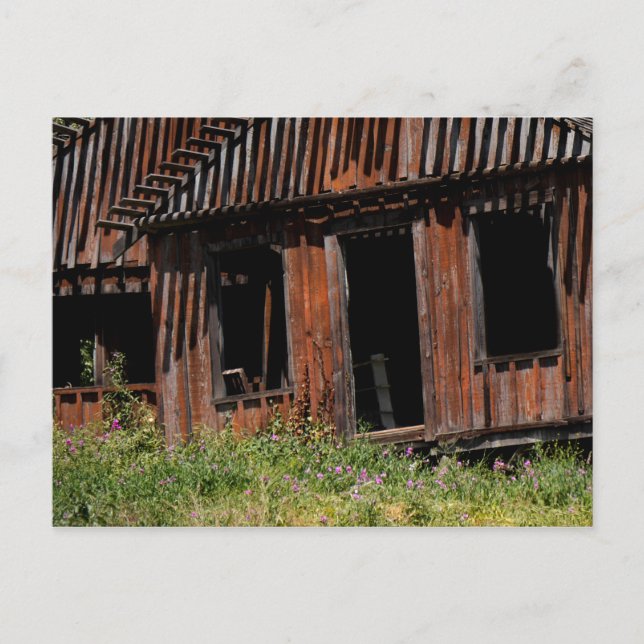 Carte Postale Maison abandonnée (Devant)