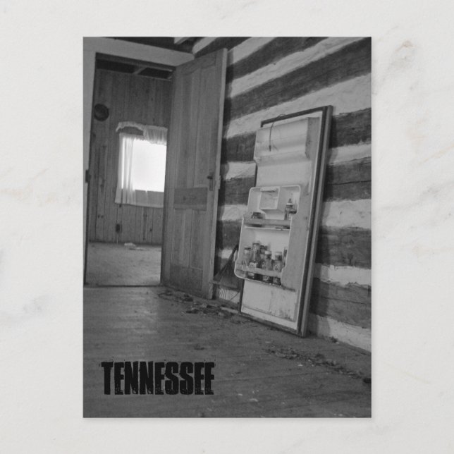 Carte Postale Maison abandonnée du Tennessee (Devant)
