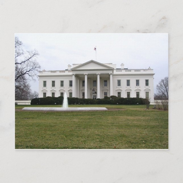 Carte Postale Maison Blanche (Devant)