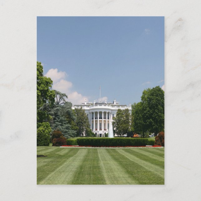 Carte Postale Maison Blanche Washington DC USA force et puissanc (Devant)