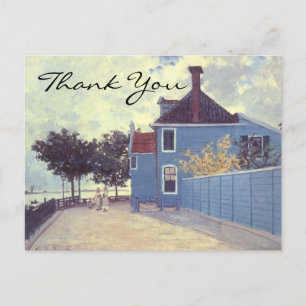 Carte Postale Maison Bleue de Monet à Zaandam