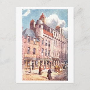 Carte Postale Maison de Byron de style vintage, Aberdeen, Écosse