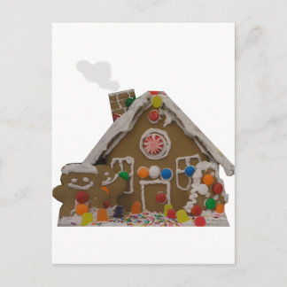 Carte Postale Maison de pain d'épices