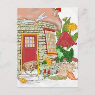 Carte Postale Maison de souris