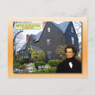 Carte Postale Maison des Sept Gables, Salem, Massachusetts