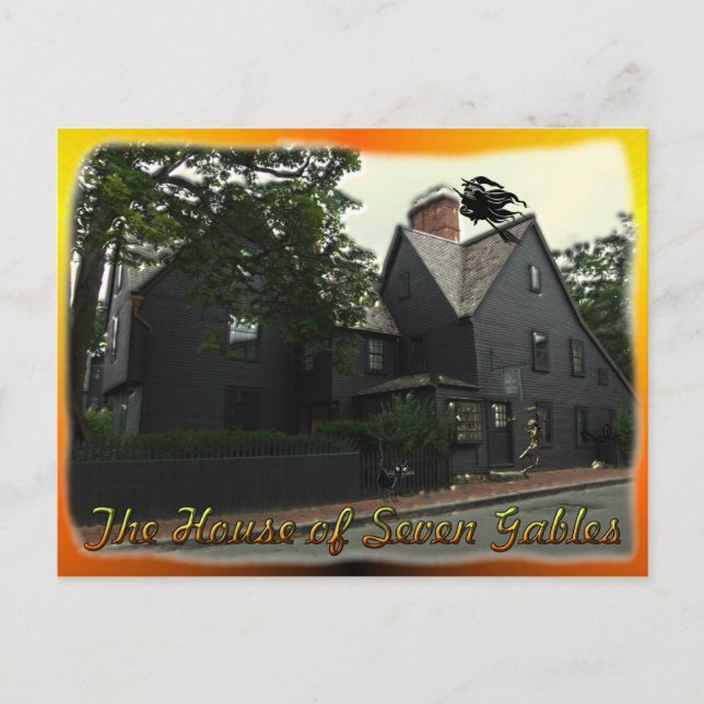 Carte postale Maison des sept pignons (Devant)