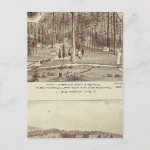 Carte Postale Maison d'été, résidence de Lewis