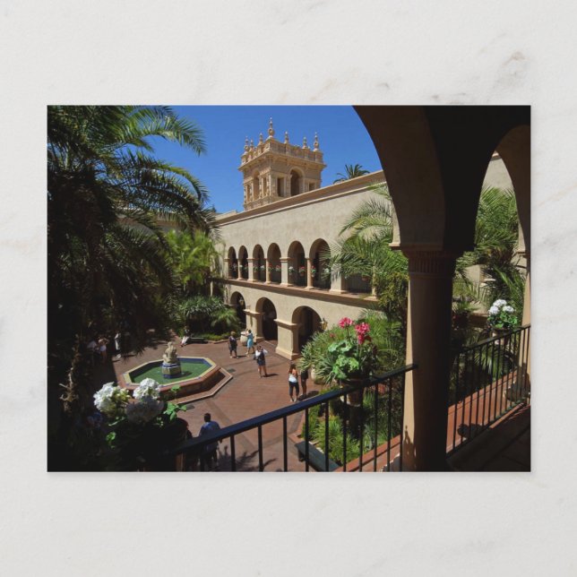 Carte Postale Maison d'hospitalité à Balboa Park (Devant)