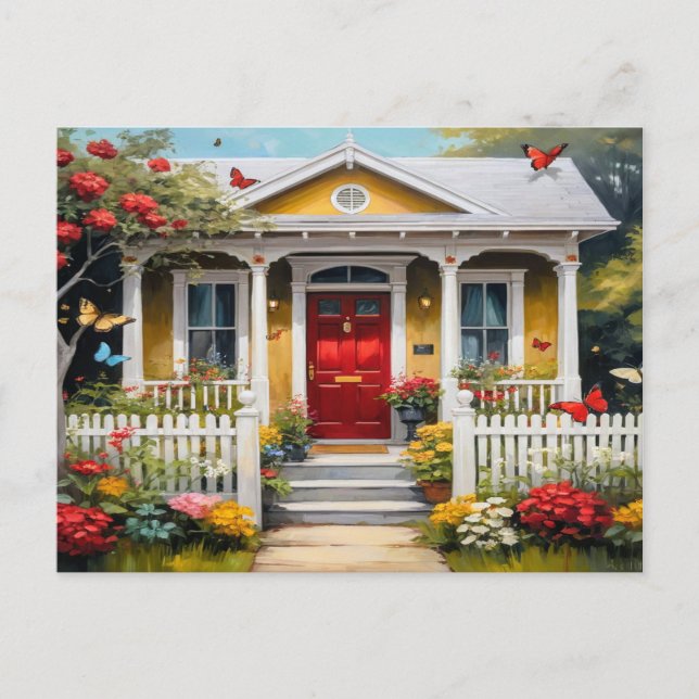 Carte Postale Maison Douce Maison (Devant)