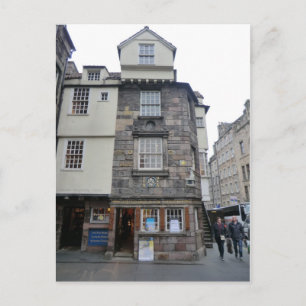 Carte Postale Maison du dirigeant presbytérien John Knox à Édimb