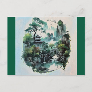 Carte Postale Maison du Japon