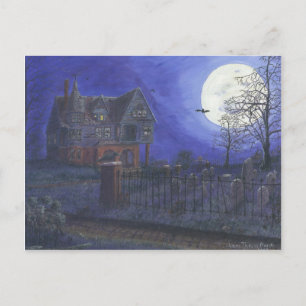 Carte postale Maison hantée