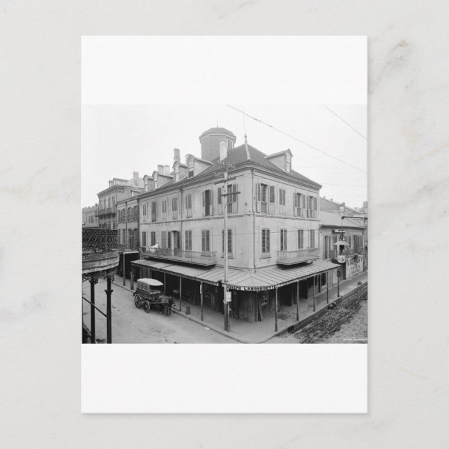 Carte Postale Maison Napoléon, Nouvelle-Orléans, début des année (Devant)