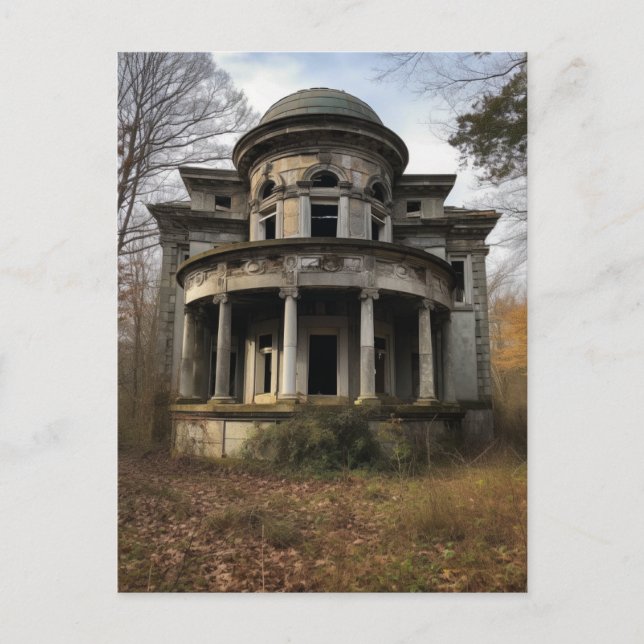 Carte Postale Maison rurale abandonnée (Devant)