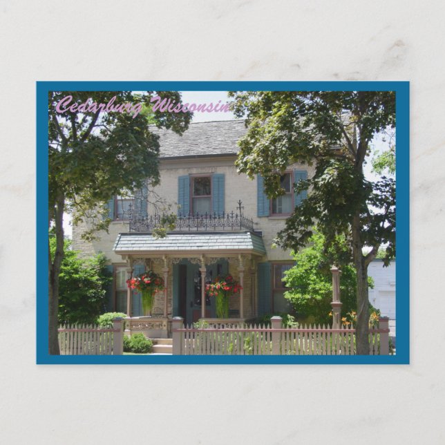 Carte Postale Maison Schroeder (Devant)