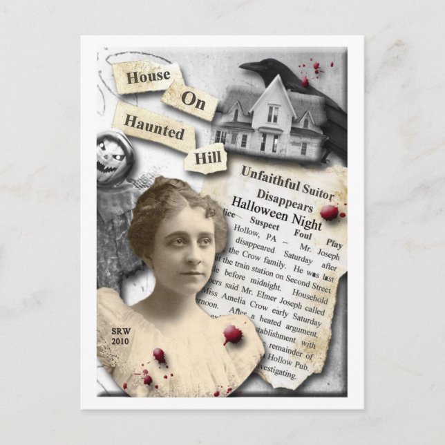 Carte Postale Maison sur Haunted Hill (Devant)