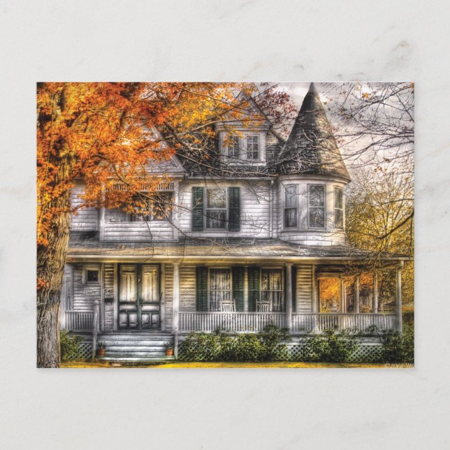 Carte Postale Maison victorienne classique (Devant)