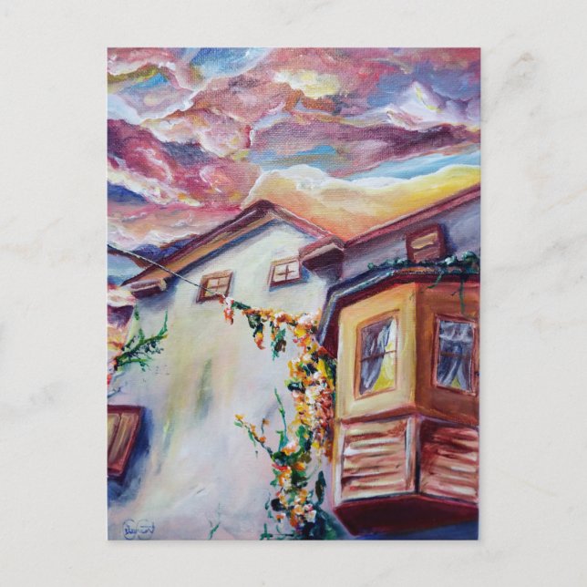 Carte Postale Maison virtuelle (Devant)