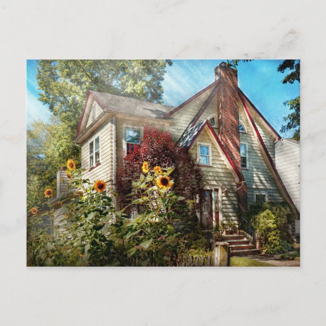Carte Postale Maison - Westfield, NJ - La retraite estivale (Devant)