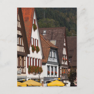 Carte Postale Maisons allemandes traditionnelles