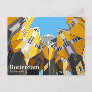 Carte Postale Maisons Cubes Pays-Bas