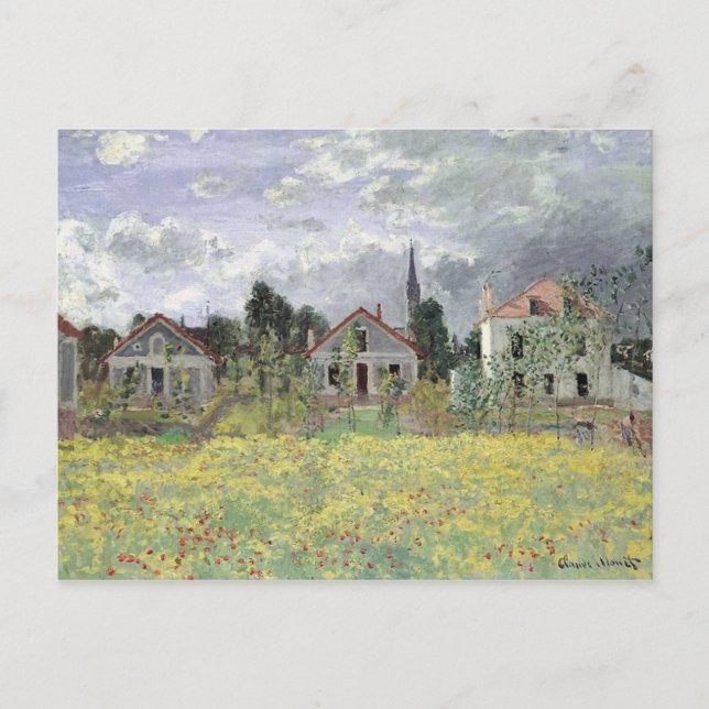 Carte Postale Maisons d'Argenteuil (Devant)