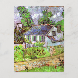 Carte Postale Maisons en Auvers, Vincent van Gogh