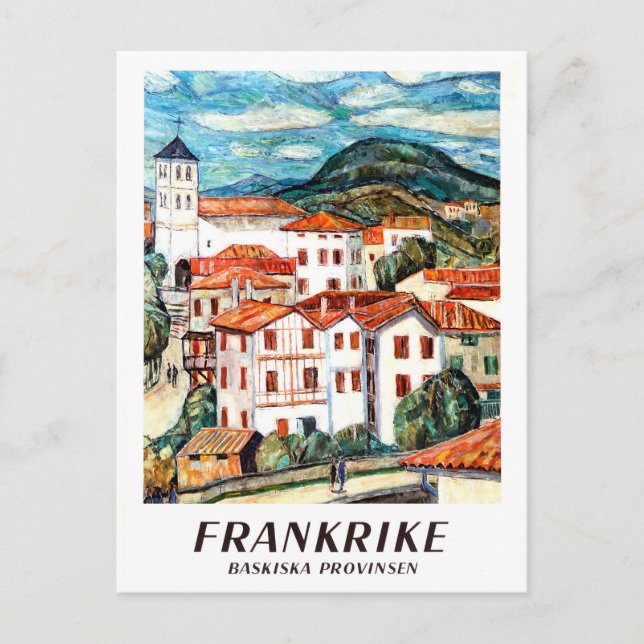 Carte Postale Maisons sur Côte Basque, France (Devant)