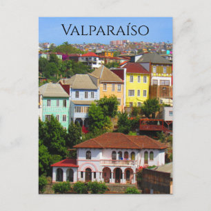 Carte Postale maisons valparaíso
