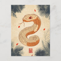 Majestic Cobra Double Bonheur Année du Serpent