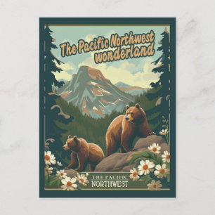 Carte Postale Majestic Pacifique Nord-Ouest