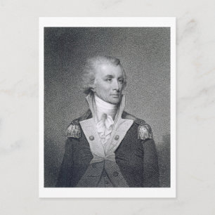 Carte Postale Major-général Thomas Sumter (1734-1832) gravé par