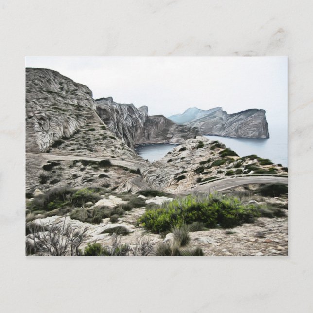 Carte Postale Majorque - Fin du monde (Devant)