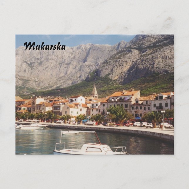 Carte Postale Makarska (Devant)