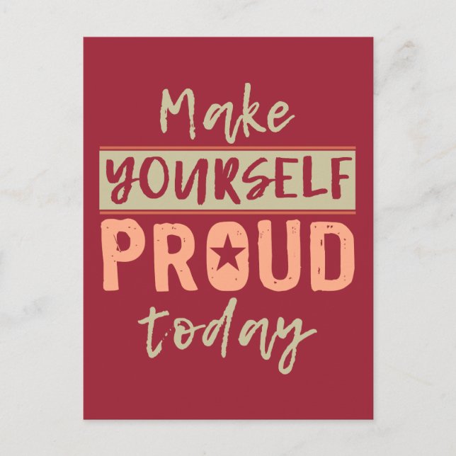 Carte postale "Make Yourself Fier" (Devant)