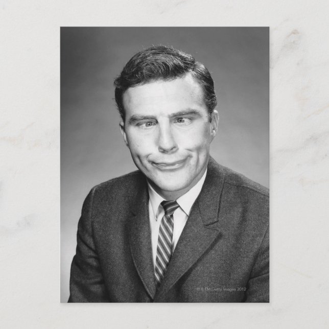 Carte Postale Making Face (Devant)