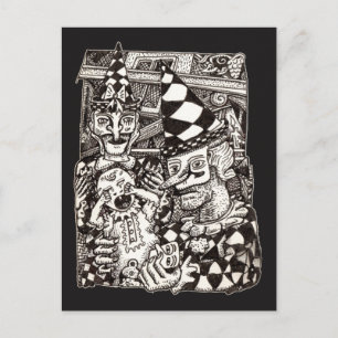 Carte Postale Making of the Man, par Brian Benson